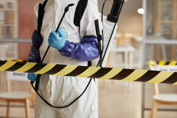 Professional Infectious Disease Decontamination technician working in North Franklin, CT